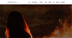 Desktop Screenshot of fire-walk.com